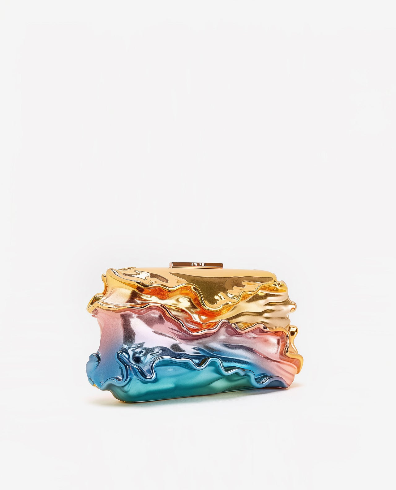 Naomi Ocean Wave Clutch - Multicolor