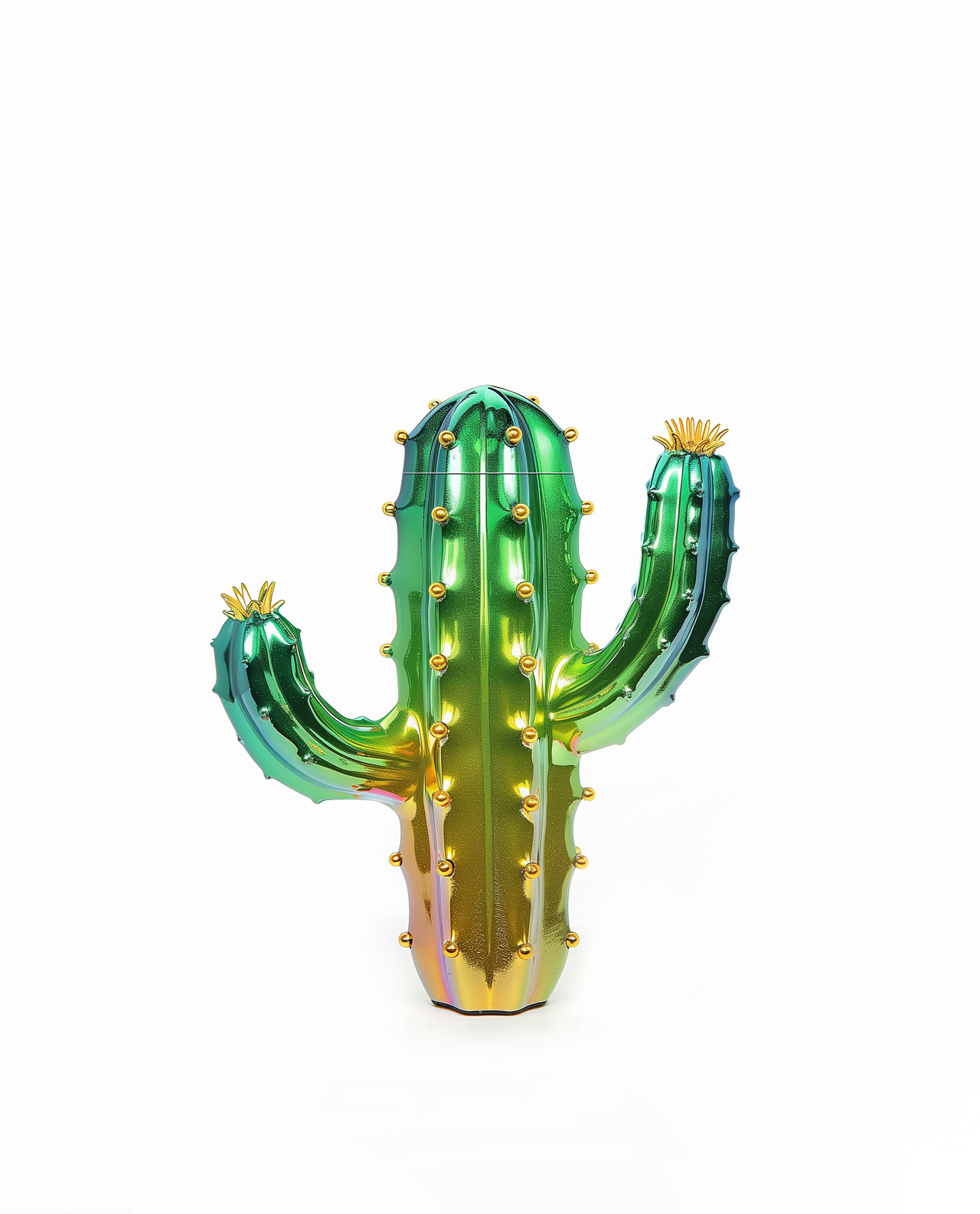 Brooklyn Cactus Clutch Bag - Green