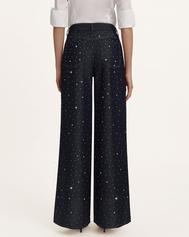 The Rhinestone Overachiever Jeans - Deep Thoughts Only