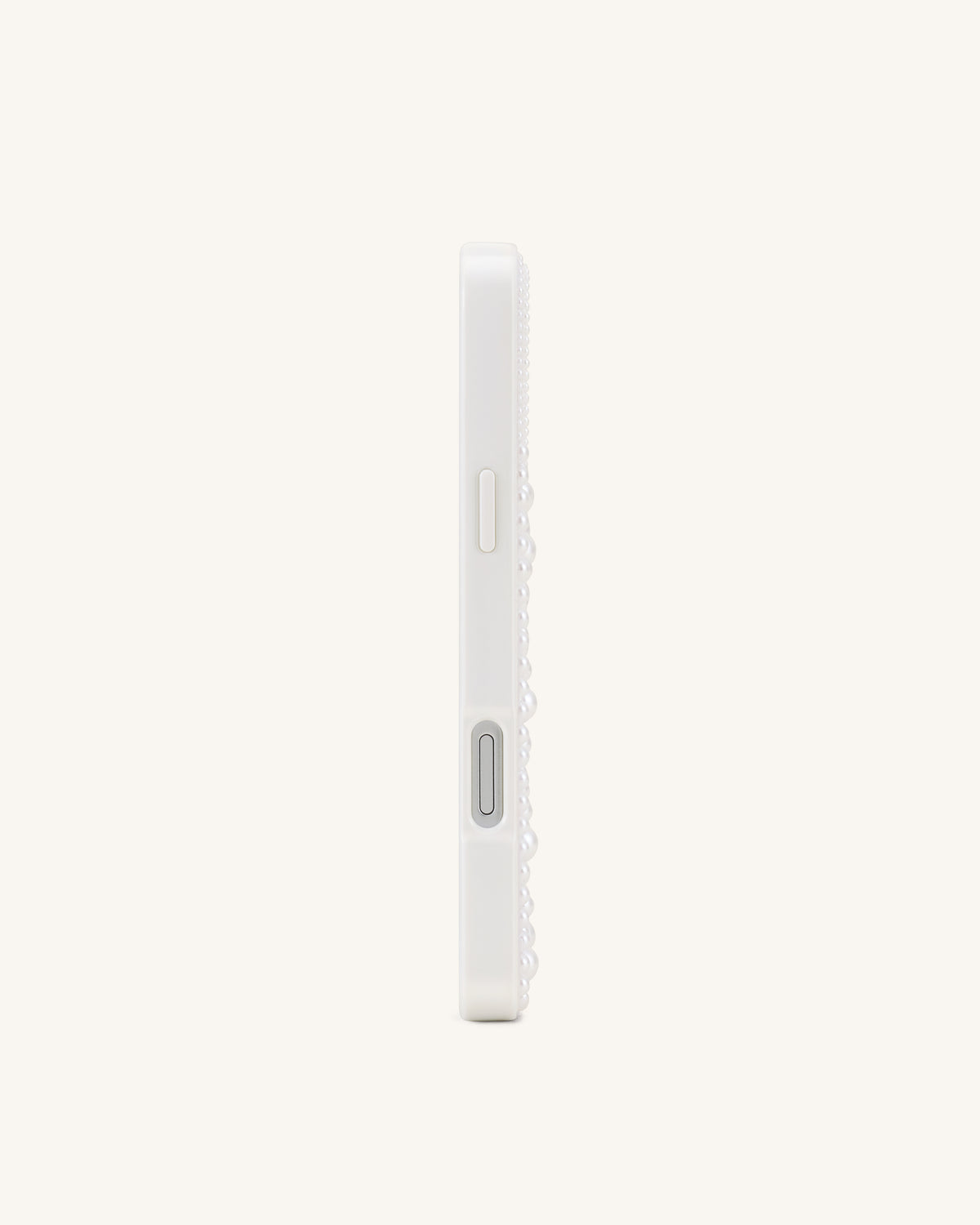 Seahorse Pearl Phone Case - White