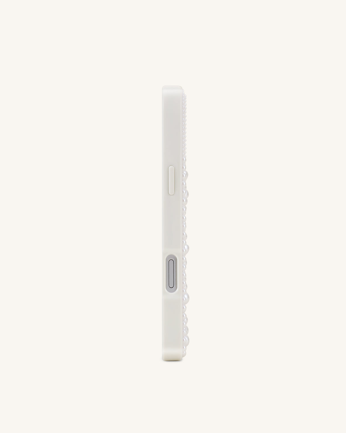 Pastel Seashell Pearl Phone Case - White