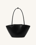 Corinne Pocket Tote Bag - Black