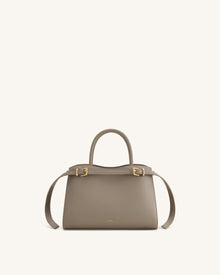 Ella Structured Tote - Taupe