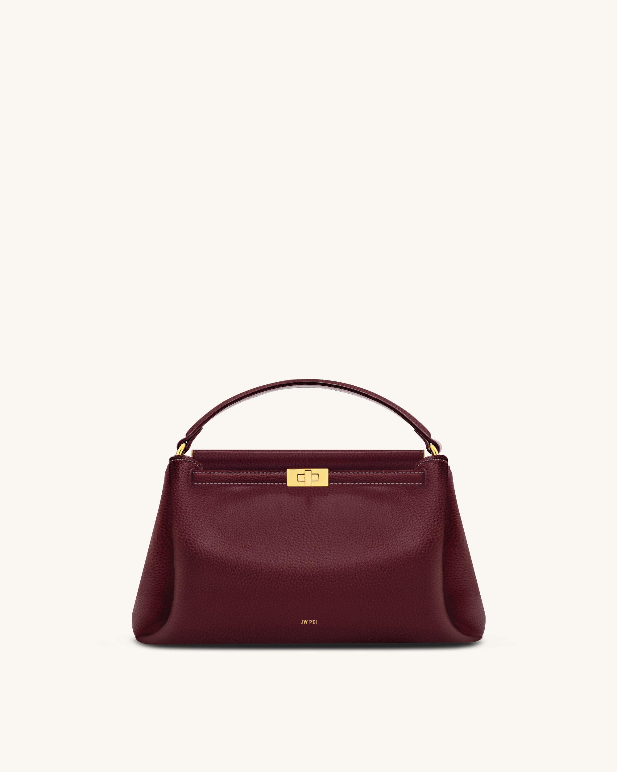 Carmen Top Handle Bag - Burgundy