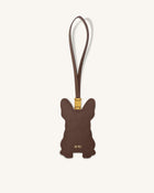 French Bulldog Bag Charm - Brown