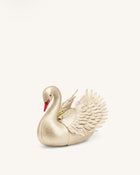 Alani Swan Shaped Crossbody Bag - Gold