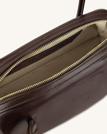 Aveline Shoulder Bag - Dark Brown