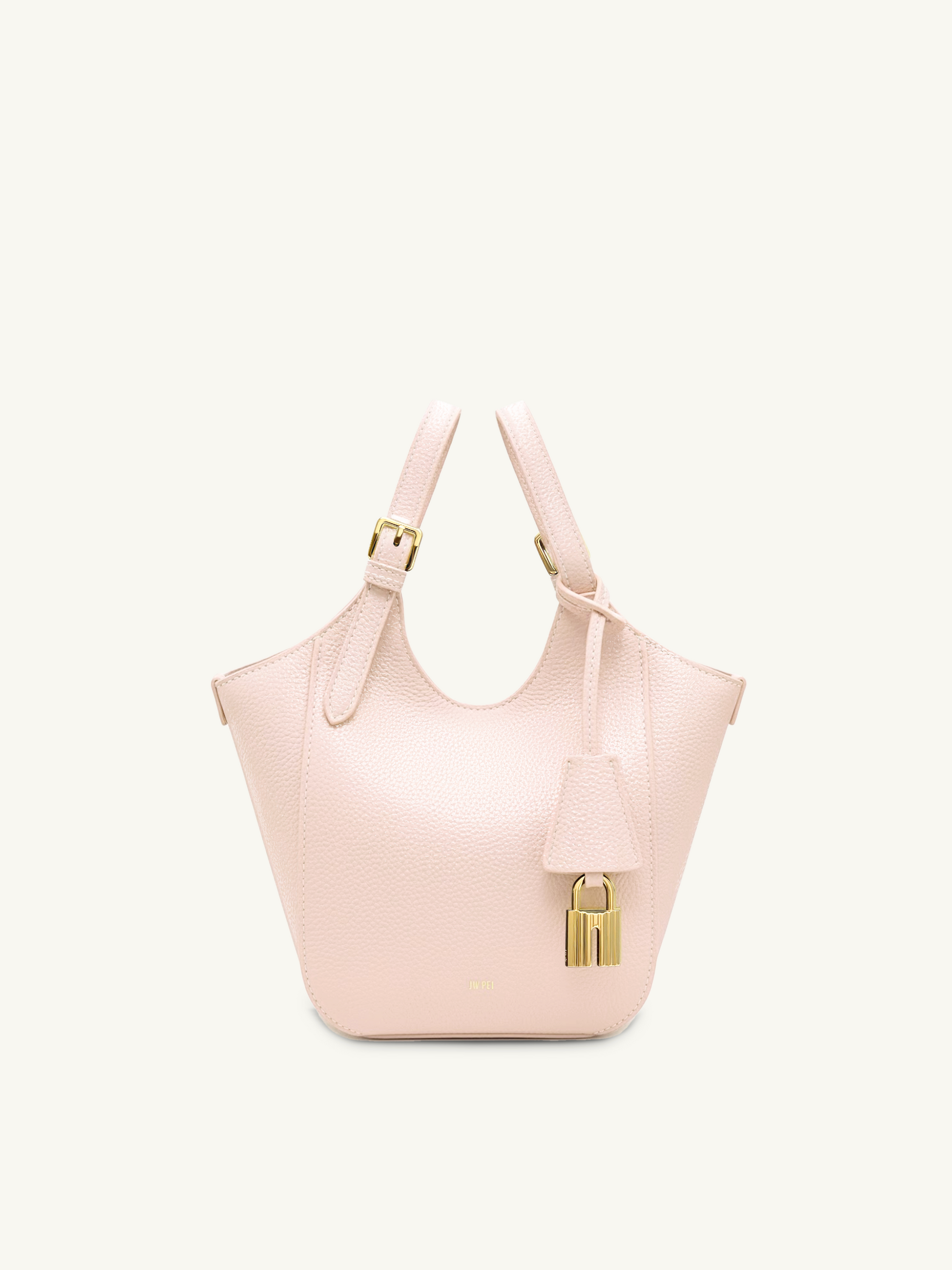 Ines Padlock Tote Bag - Pink