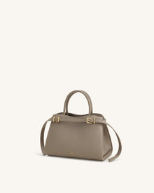 Ella Structured Tote - Taupe