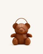 Teddy Bear Novelty Crossbody Bag - Brown