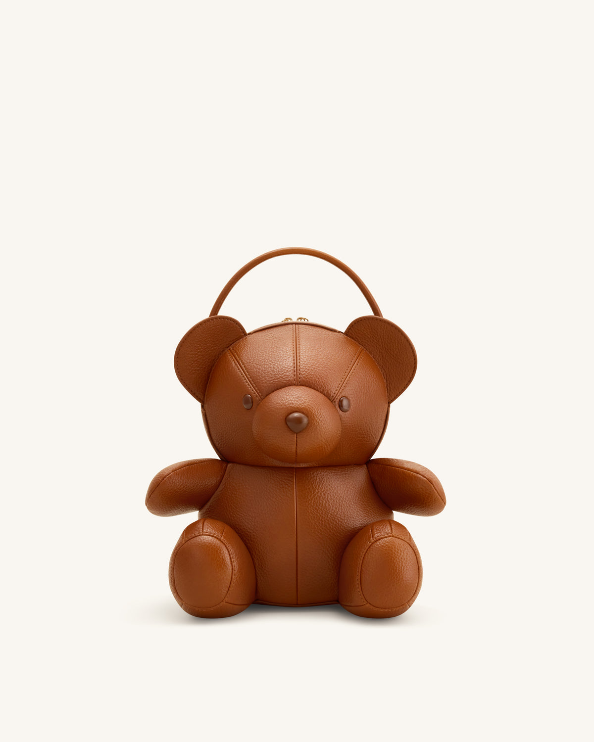Teddy Bear Novelty Crossbody Bag - Brown