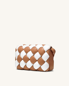 Maze Bag - White & Tan