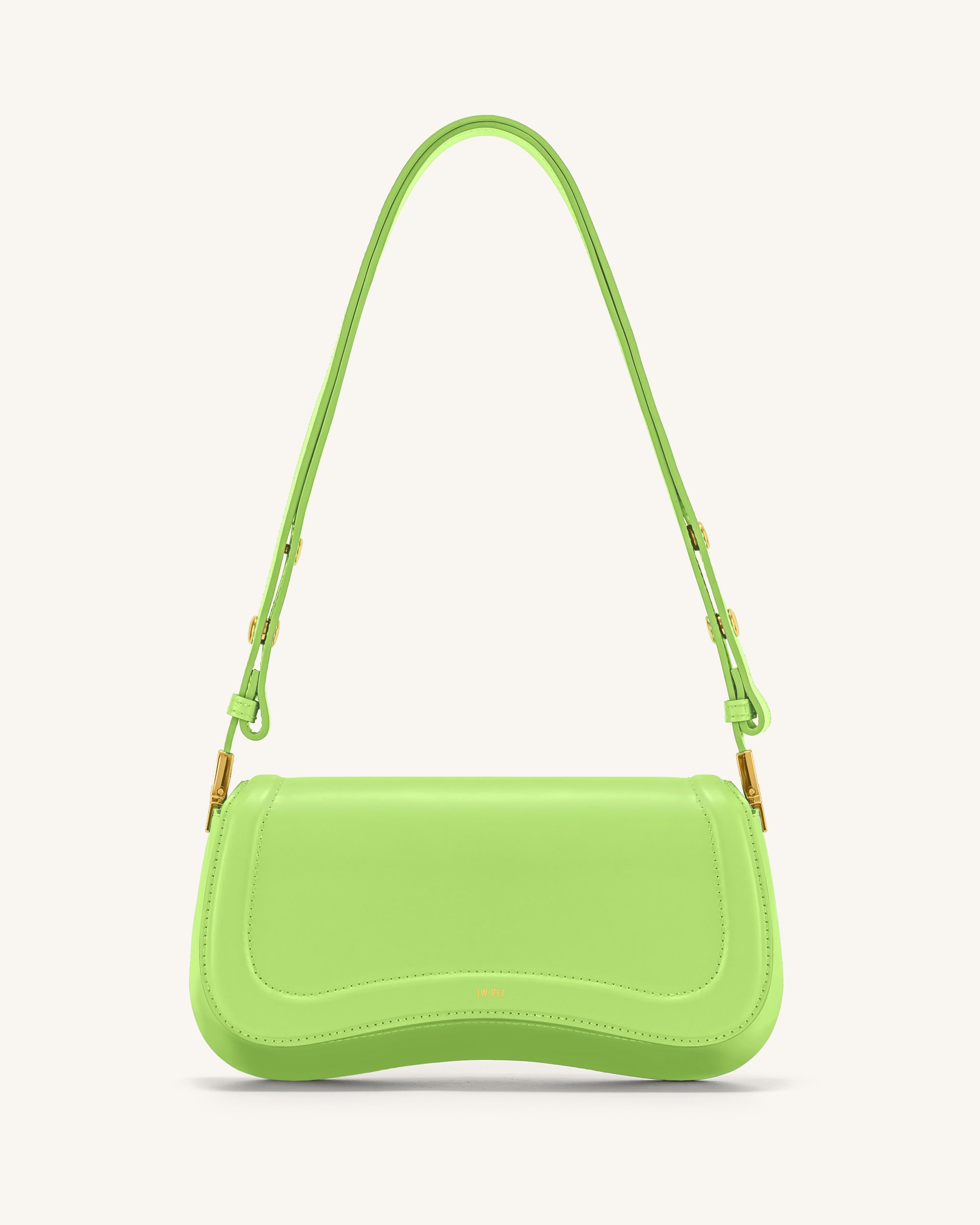 Joy Shoulder Bag - Lime Green