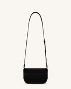 Debby Flap Crossbody  Bag - Black