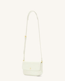 Debby Flap Crossbody  Bag - White