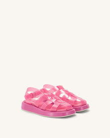 Piper Platform Sandal - Pink