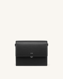 Mini Flap Crossbody - Black