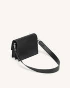 Mini Flap Crossbody - Black