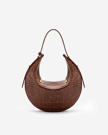 Rantan Bag - Brown Croc