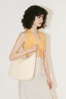 Erin Hobo Tote Bag - White