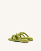 Jada Flat Mule - Lime Green