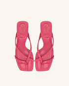Maeve Strappy Mule - Rose Red