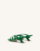 Maeve Strappy Mule - Green