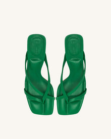 Maeve Strappy Mule - Green