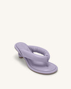 Talia Puffed Sandal - Purple