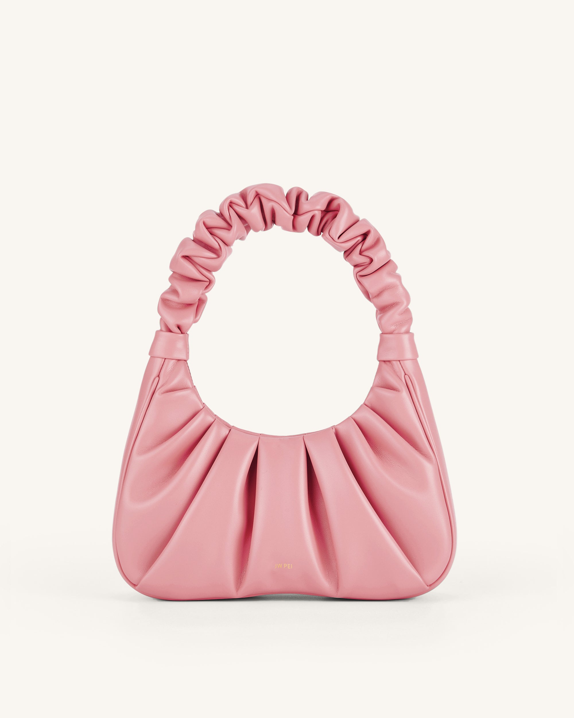 Leather handbag NICOLE MILLER Pink in Leather - 27032234
