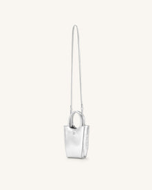 FEI Metallic Phone Bag - Silver