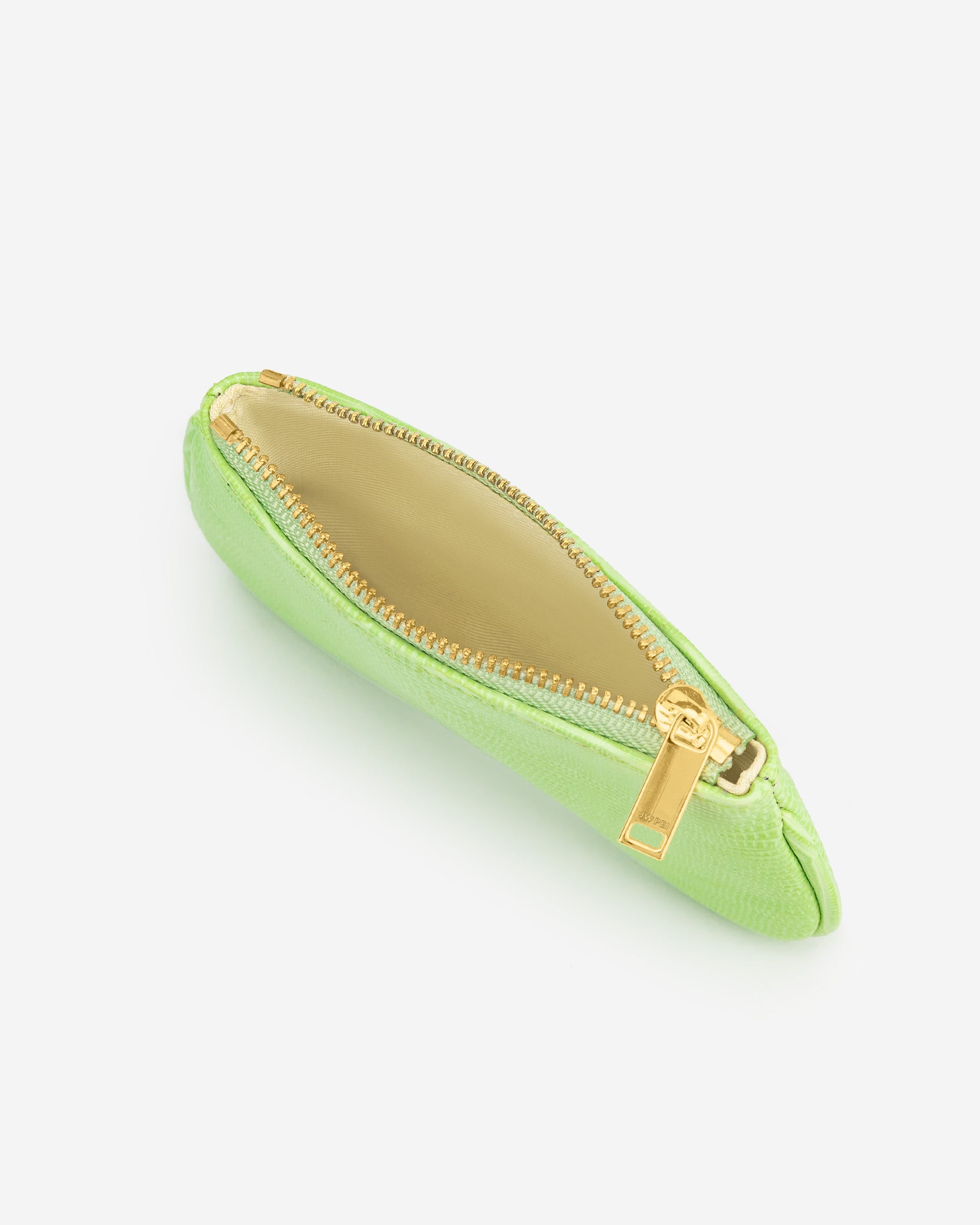 Eva Card Holder - Lime Green Lizard
