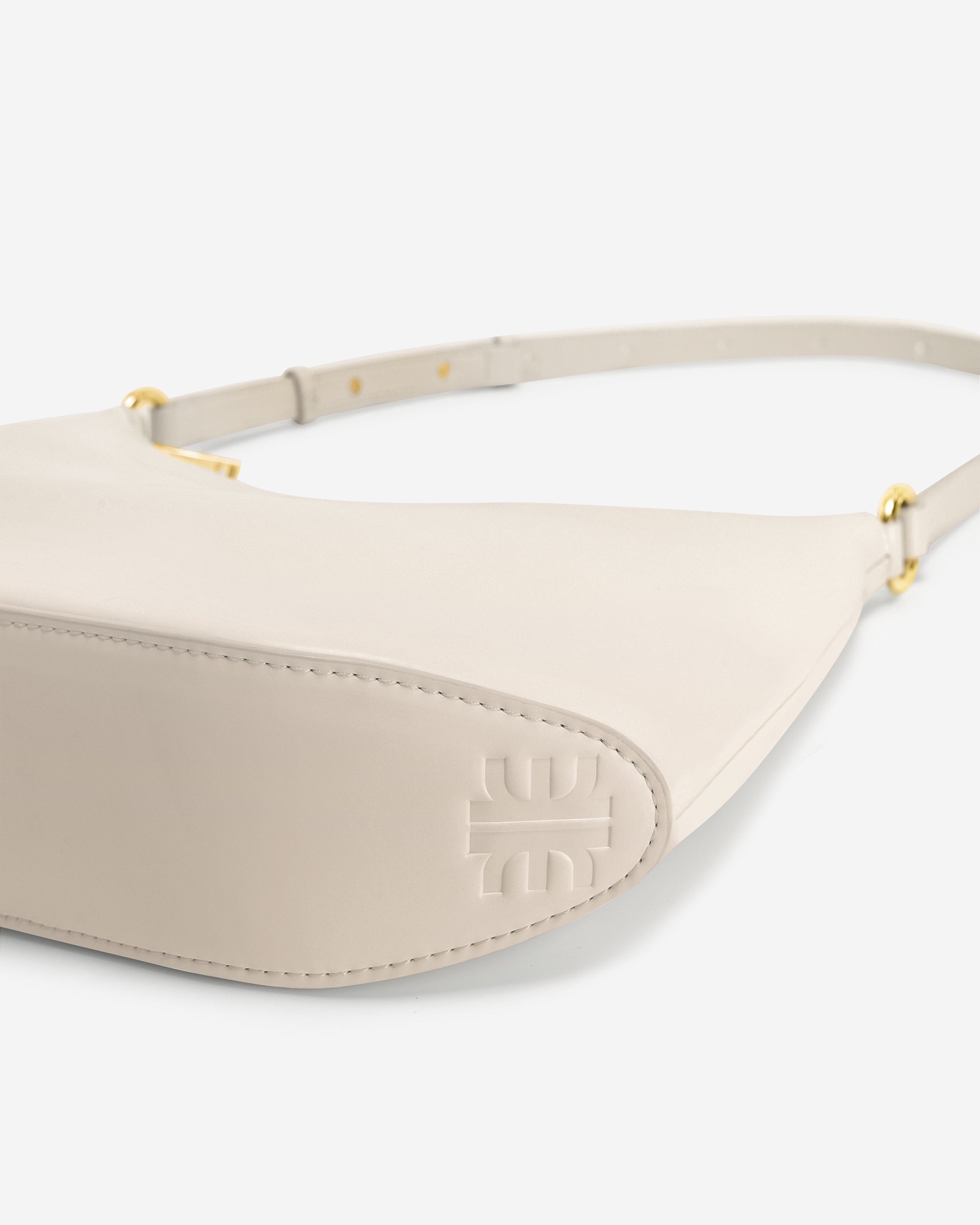 Erin Hobo Tote Bag - White