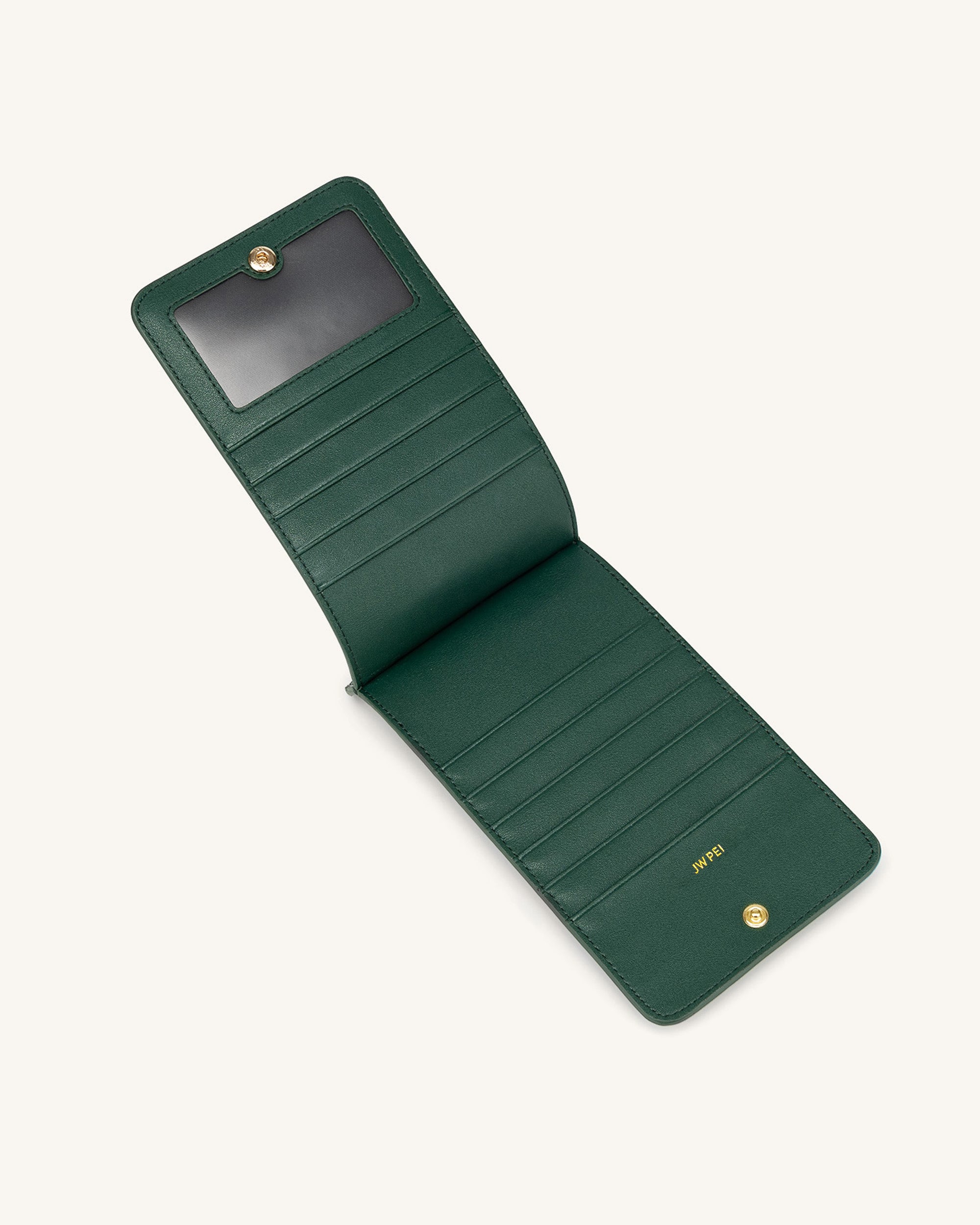 Quinn Phone Bag - Dark Green Croc