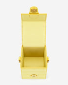 Square Mini Box - Light Yellow Croc