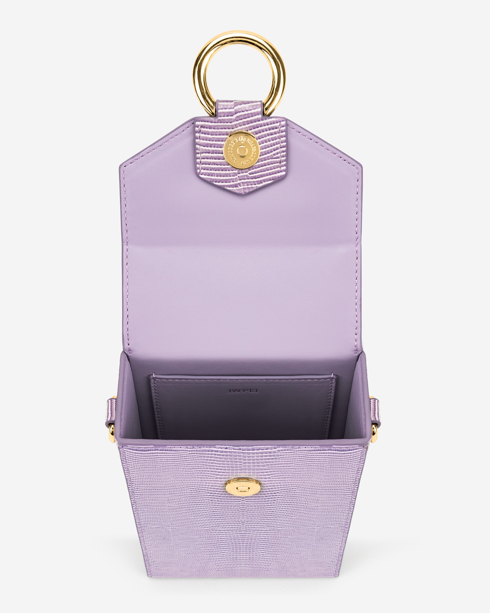 Lola Gradient Chain Phone Case - Purple Lizard