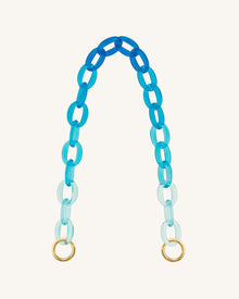 Mya Gradient Acrylic Chain Strap - Blue