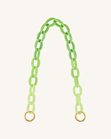 Mya Gradient Acrylic Chain Strap - Green