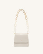 Mya Gradient Acrylic Chain Strap - Ivory