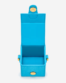 Square Mini Box - Lake Blue Lizard