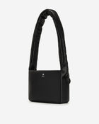 Rylee Pleated Drawstring Top Handle Bag - Black