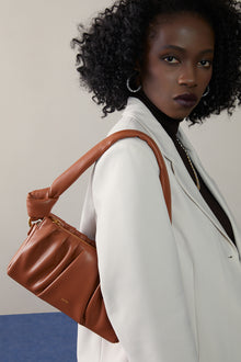 Mila Shoulder Bag - Brown