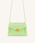 Lilian Bag - Lime Green Lizard