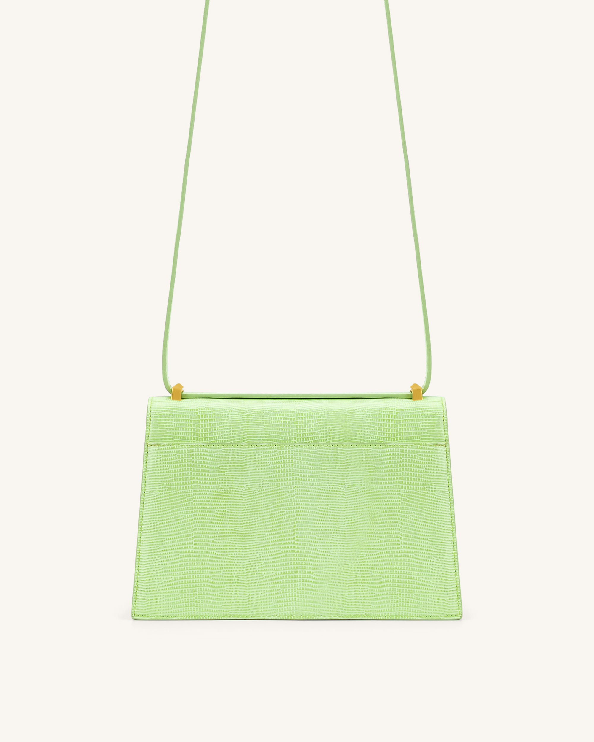 Lilian Bag - Lime Green Lizard