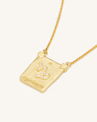 Zodiac Pendant Necklace - 18ct Gold Plated