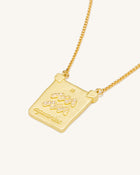 Zodiac Pendant Necklace - 18ct Gold Plated