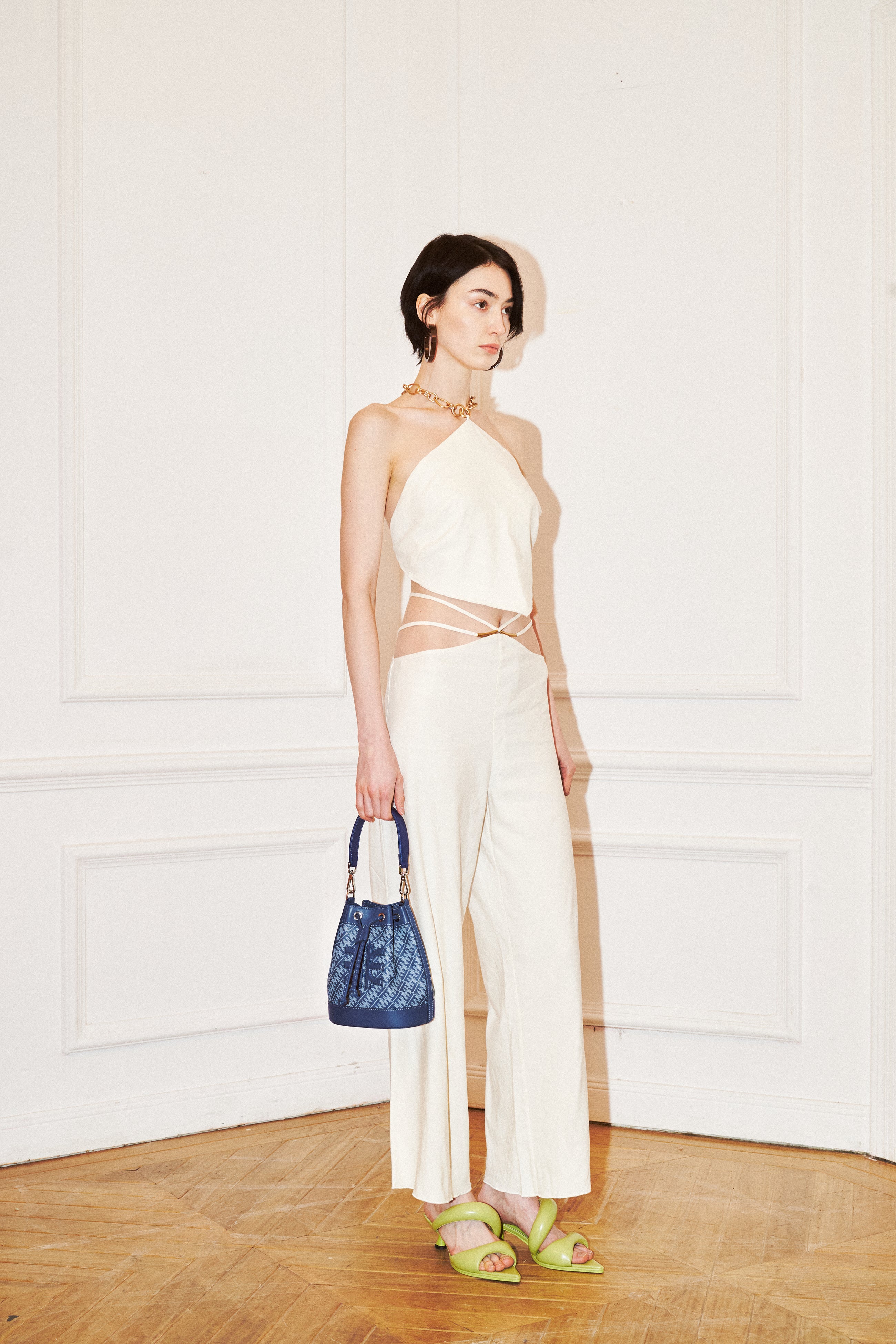 FEI Bucket Bag - Navy