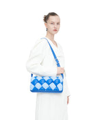 Maze Shoulder Bag - Classic Blue & Ice