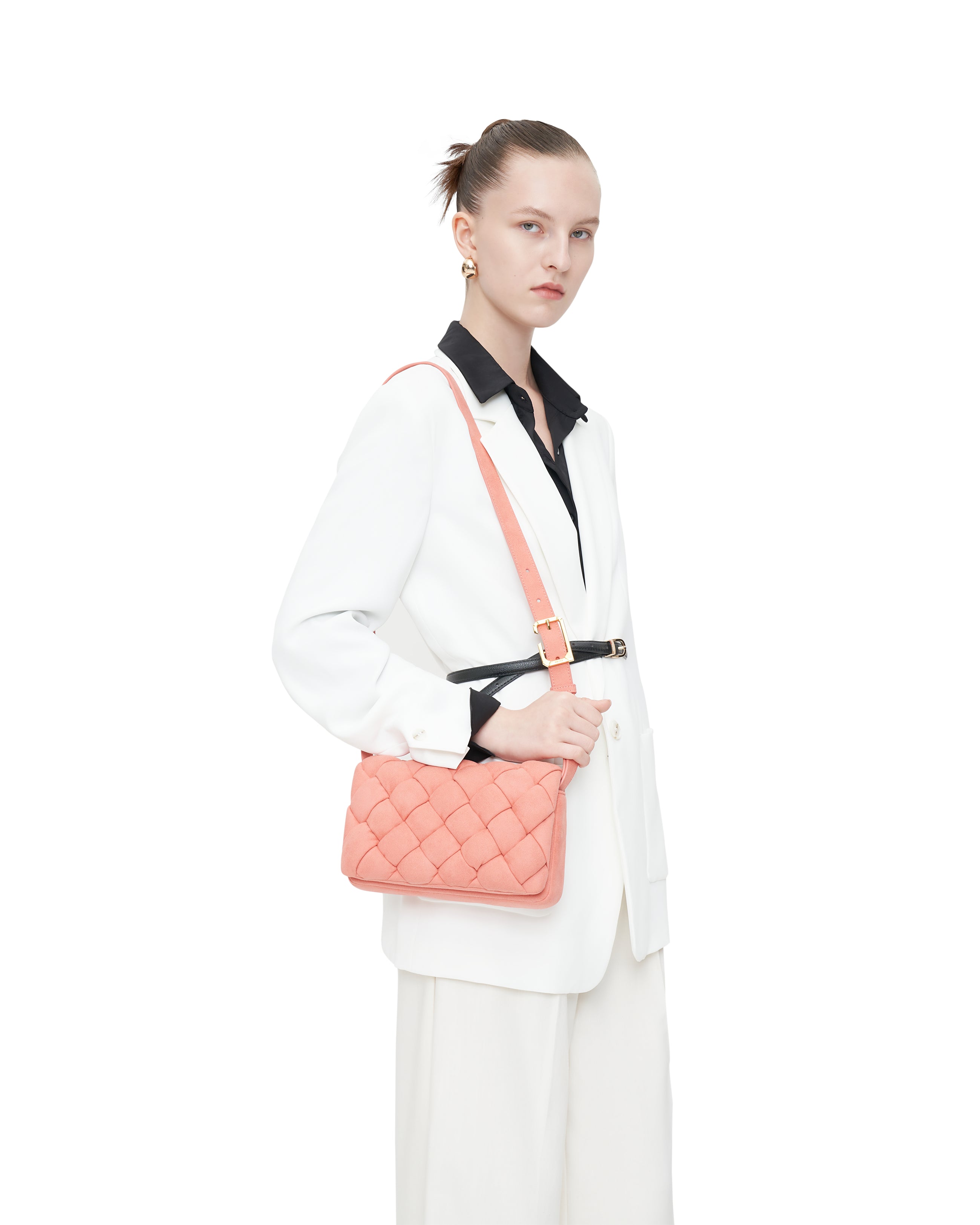 Maze Bag  - Coral Almond