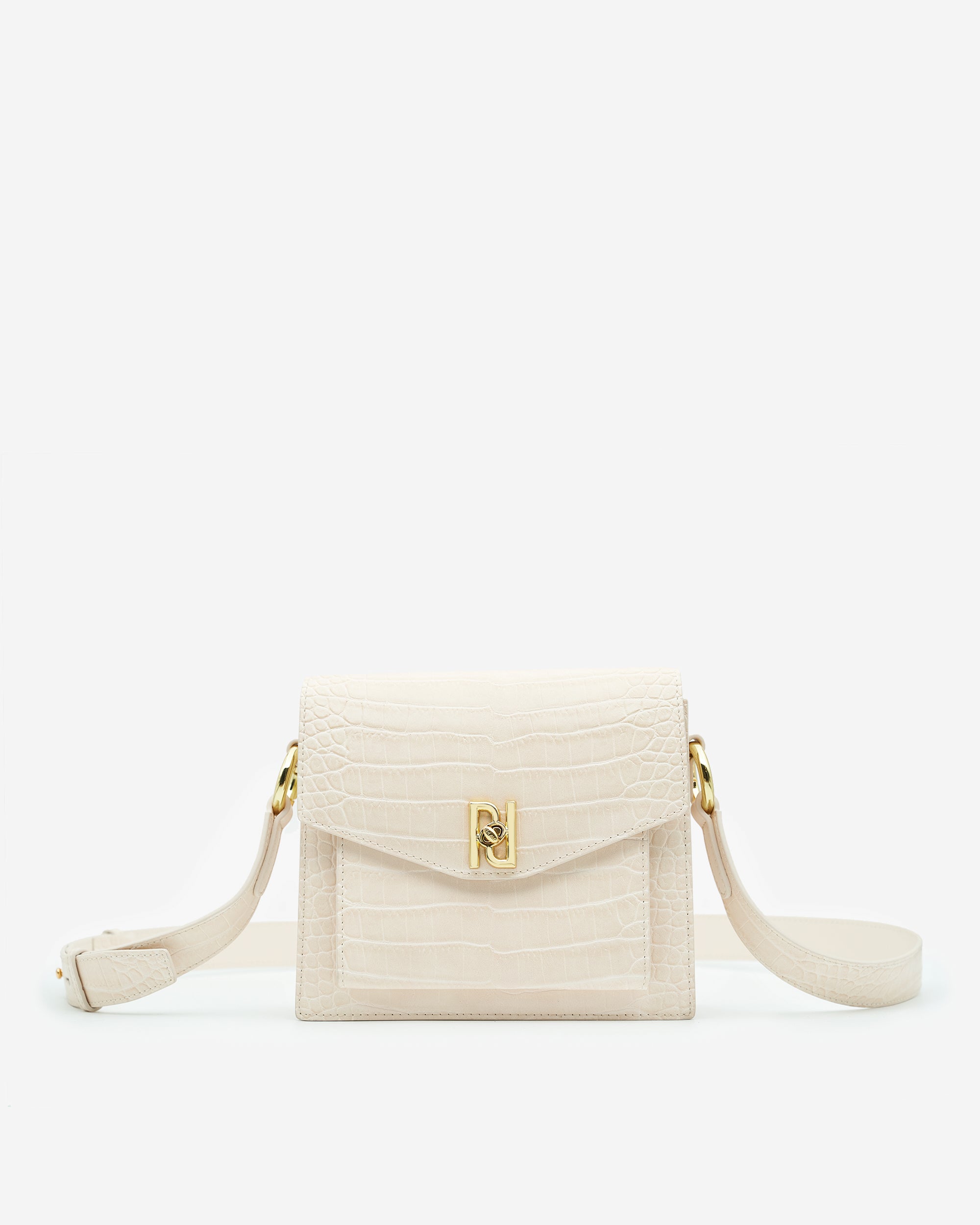 Lucy Bag - Ivory Croc